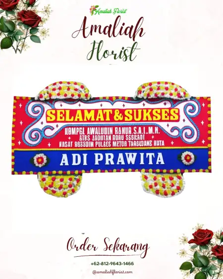 Papan Bunga Ucapan Selamat Banjarwangunan